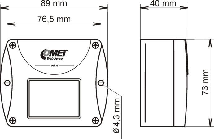 Барометрический датчик давления c Ethernet Т2514